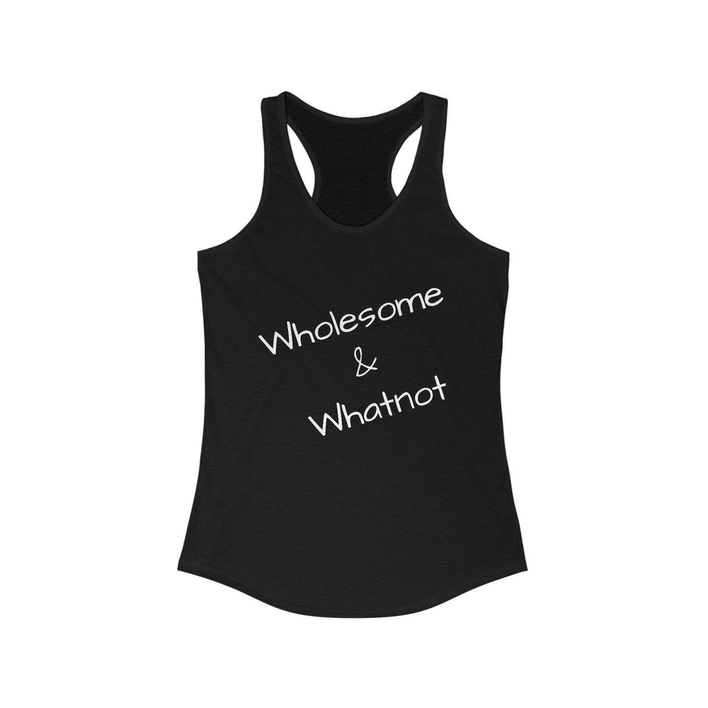 Wholesome & Whatnot Women's Ideal Racerback Tank