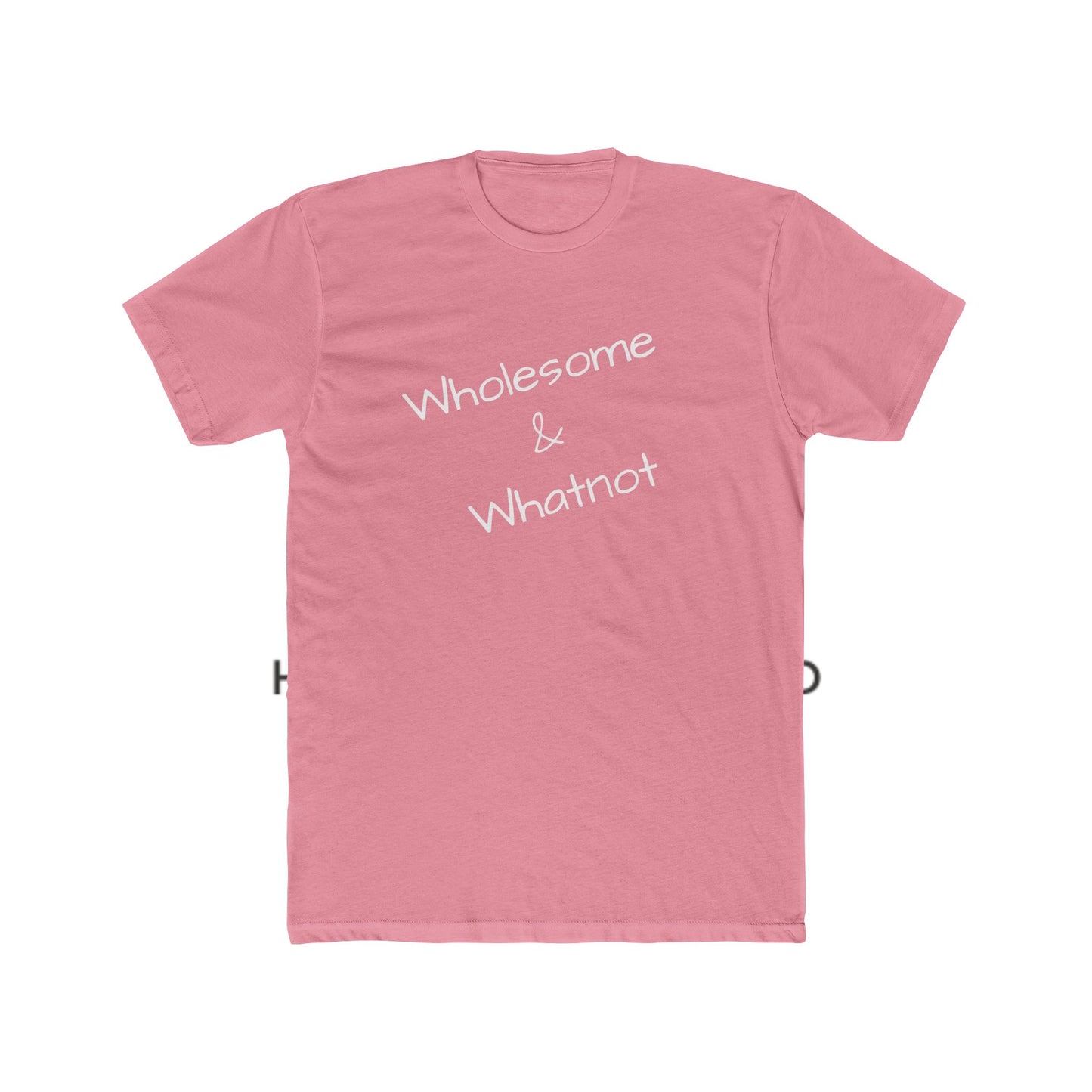 Wholesome & Whatnot Unisex Cotton Crew Tee